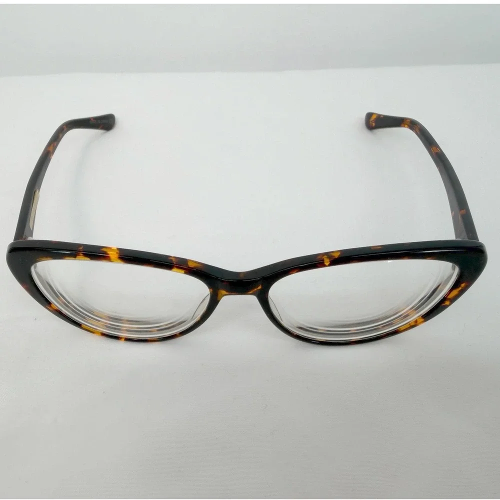 Christian Siriano CV Rose Tortoise Cat Eye‎ Eyeglasses Frames 56-16-140 103-118